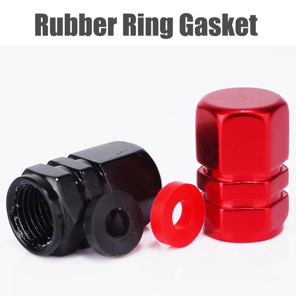 4Pcs Aluminum Tire Valve Stem Caps - Dustproof Waterproof Covers for Cars Motorcycles Trucks Wheel Hub Valve Core Protectors Stem Caps1
