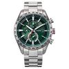 Citizen Attesa AT8181-63W Men's Watch, Radio-Controlled, Solar-Powered, Waterproof, Green, Silver