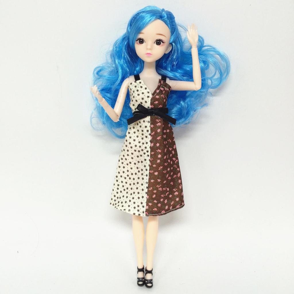 Набор модных кукол: 6 аксессуаров, 2 наряда, юбка, брюки, шорты