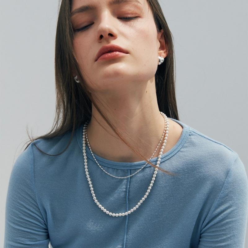 Verte 925 Silver Gross Rizi Necklace Silver un.Silver.128