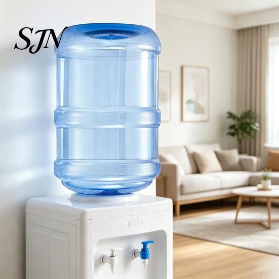 Refillable Water Bottle Bucket Durable Space-Saving with Sealing Lightweight Jug Container for Home Office Emergency Use Portable