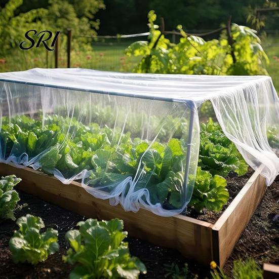 Heavy Duty Garden Screen Mesh Netting Plant Insect Barrier Cover Mosquito Net Polyester Guard Fine for Raised Beds Greenhouse Patio Long Lasting