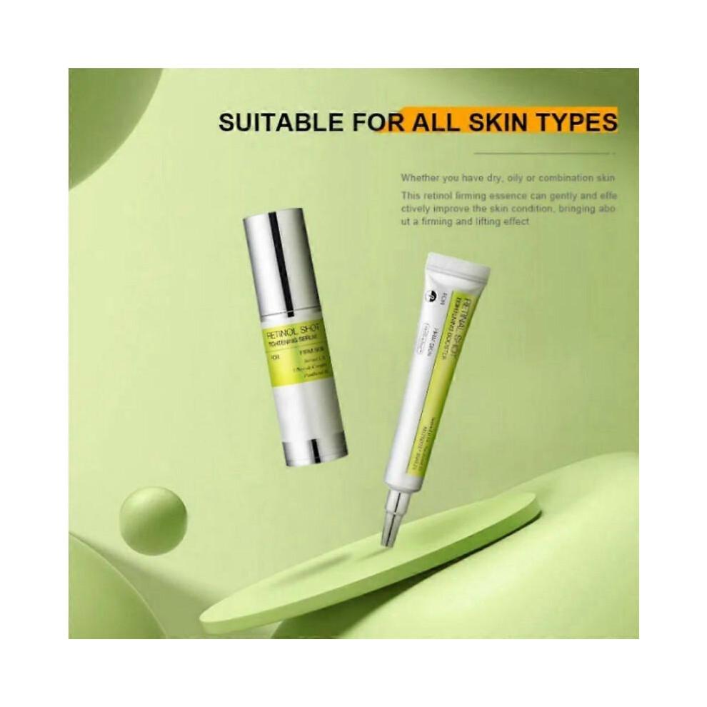 The Vita A Retinol Shot Tightening Booster Retinol Shot Tightening Serum And Eye Cream - Anti-Aging Skincare Set