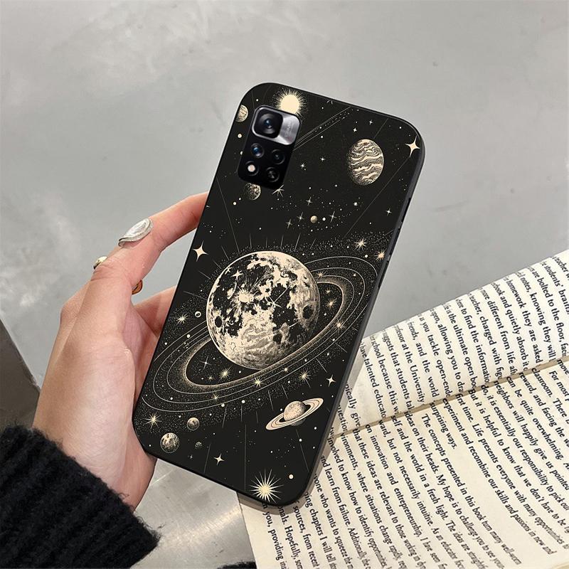 Чехол для телефона для Xiaomi Poco C71 15T 14T Pro Redmi note 15 14 14 13 Pro Redmi A5 15C 13C Луна