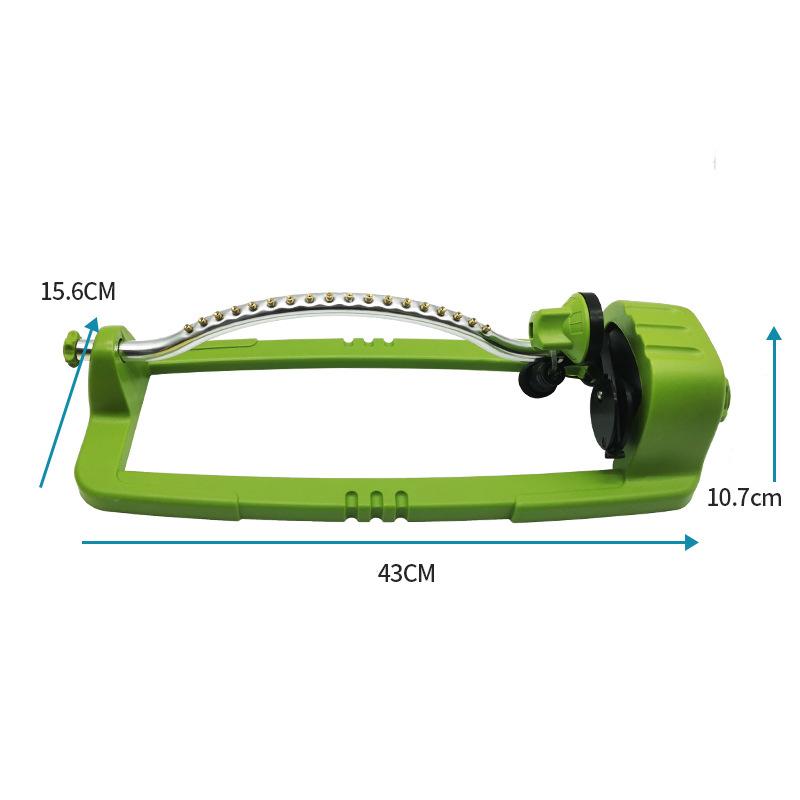 Спринклер для газона, садовый опрыскиватель, 4 режима, 18 насадок, автоматический полив, ирригация сада, ирригационная система для сельского хозяйства