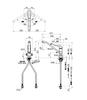 SANEI Diverter Mixing Can be Diverted to Water Purifier or Cold Climate Silver Single-Hole Faucet, Dishwasher, Top-Mounted, Use, K87112ETJK-13