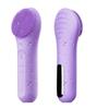 Hot Compress Silicone Facial Cleanser Electric Waterproof Facial Cleanser Vibrating Heating Facial Cleanser Silicone Facial Cleanser