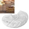 100PCS Transparent Triangle Shape Mousse Surrounding Edge Cake Wrapping Tray  Mousse Desserts