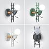 Modern Creative Wall Lights Aisle Corridor Dining Room Restaurant Wall Lamp Bedroom Lamp Living Room Decoration  WJ2024431
