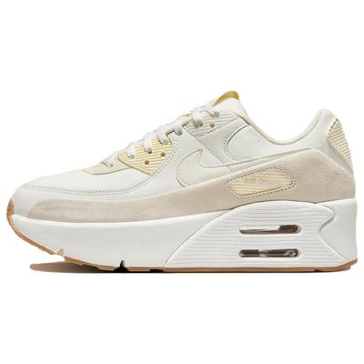 Женские кроссовки Air Max 90 LV9 Sail Light Orewood кремовые светло-оревудно-коричневые FD4328-100