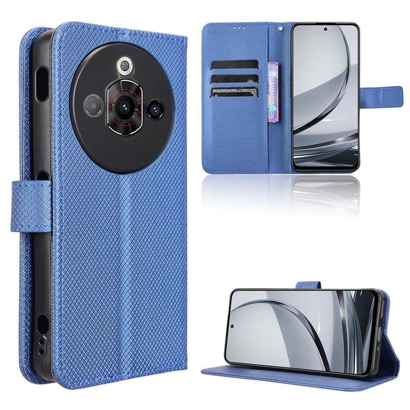 Флип-чехол для ZTE nubia Focus Pro Leather Case [Flip Vintage Leather] Ударопрочный прочный ретро-чехол для телефона