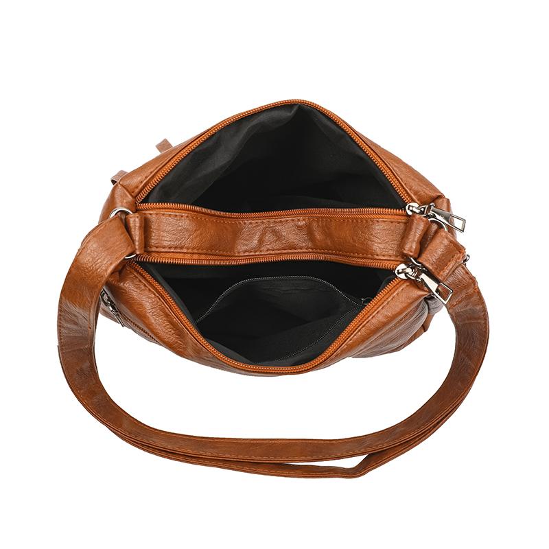 Женская сумка 2026 Тренд Сумки Леди Сумки через плечо Мягкая кожа Мода Универсальная сумка кроссбоди