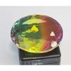 Lab Created Tourmaline Bi-Color 117-119 Ct Oval Cut Beautiful Loose Gemstone