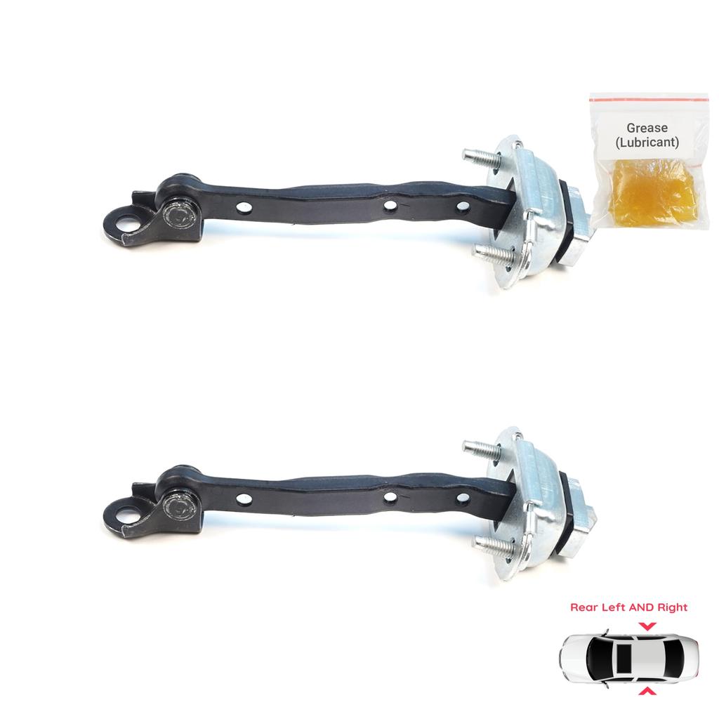 EDP1686-1 2 Pieces Rear Door Hinge Brake Stop Check Assy Limiter Strap for Subaru Forester MK4 SJ 2012-2018 62124FG003