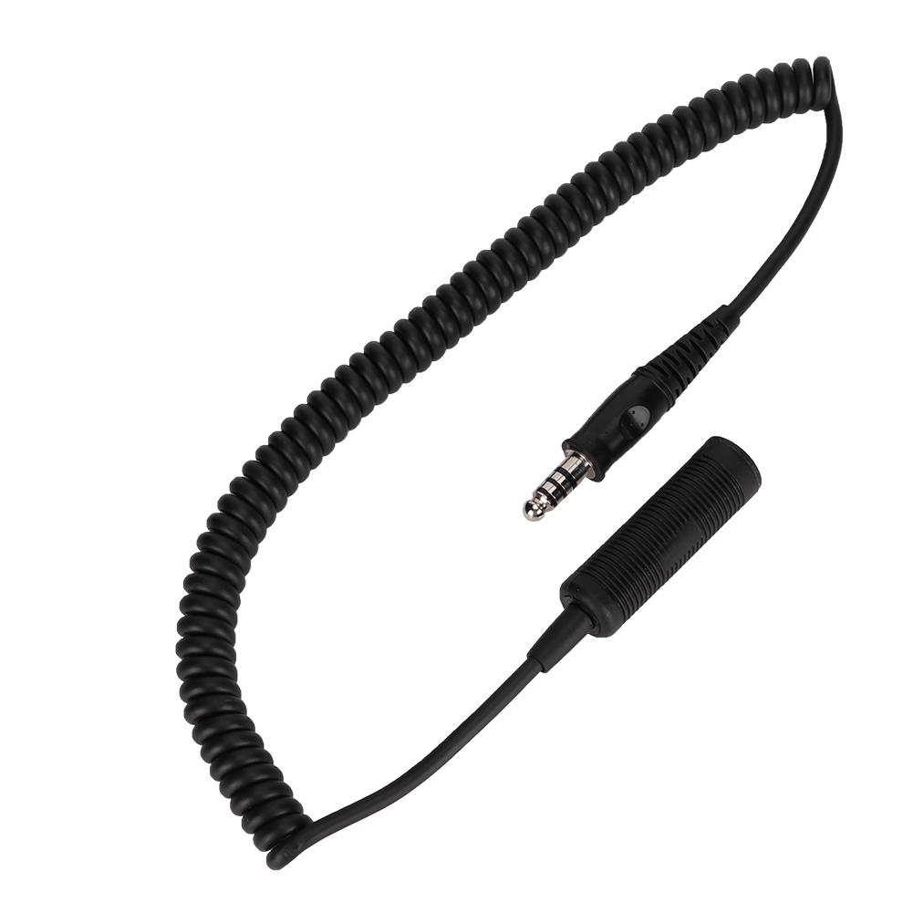 U 92A U TO U 174 U Helicopter Military Headphone Extension Line Cable for Helicopter Military
