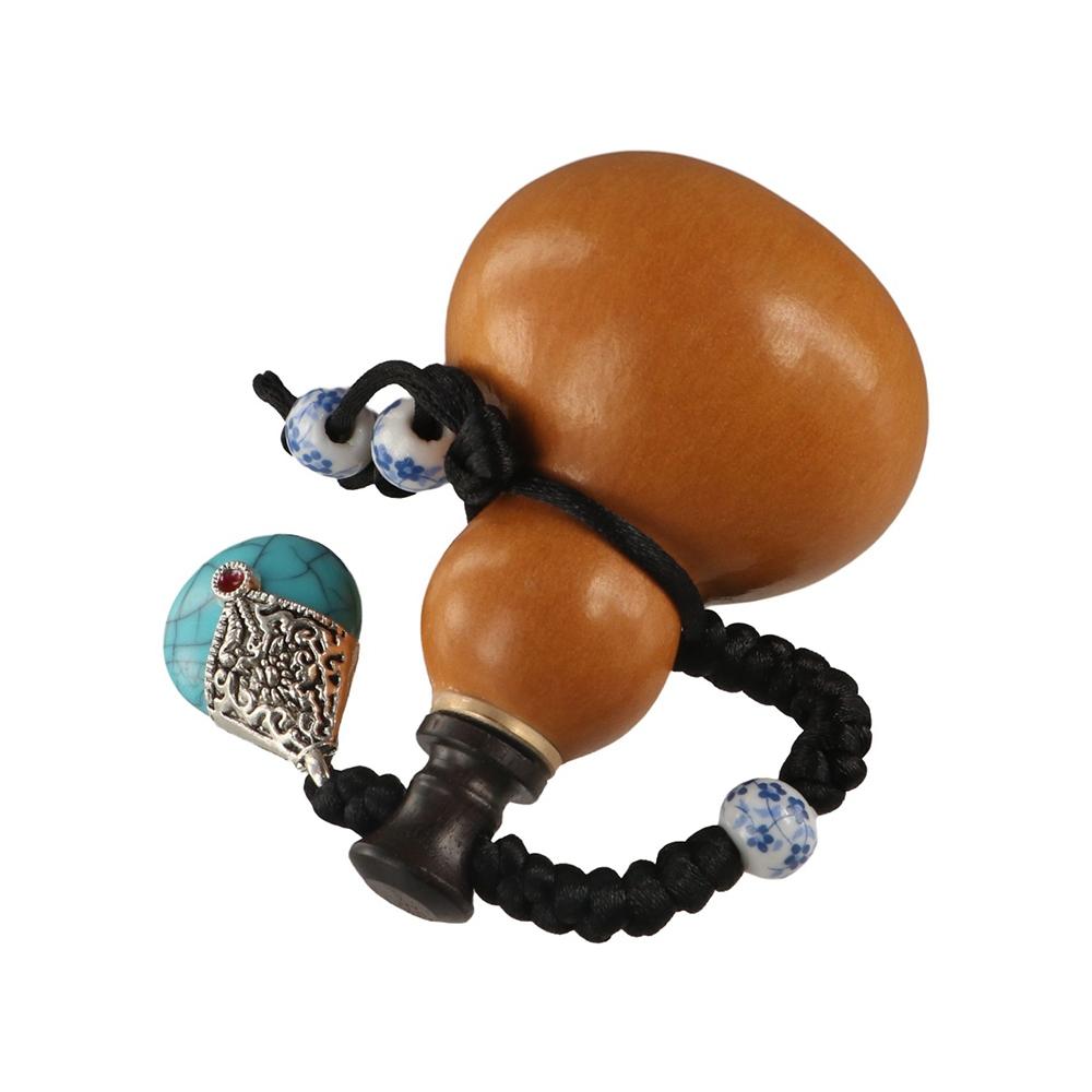 Retro Mini Gourd Decor Chinese Style Gourd Pendant Portable Water Bottle Travel
