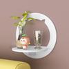 PVC board Wall shelving rotundity/square/hexagon Wall display Wall decoration shelf  bedroom