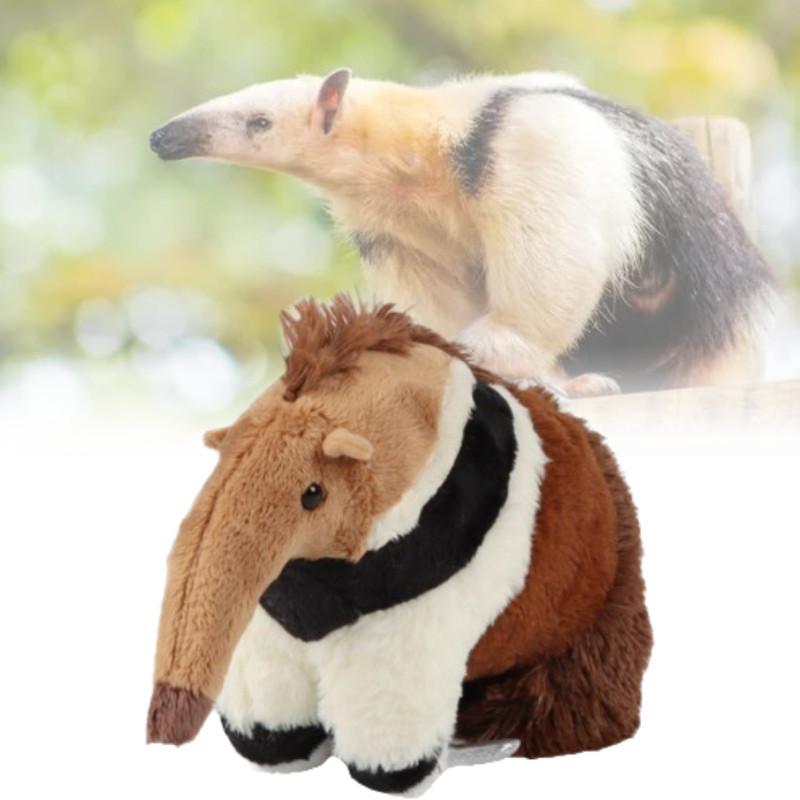 New Arrival Adorable Anteater Plush Toy Realistic Design Perfect Gift
