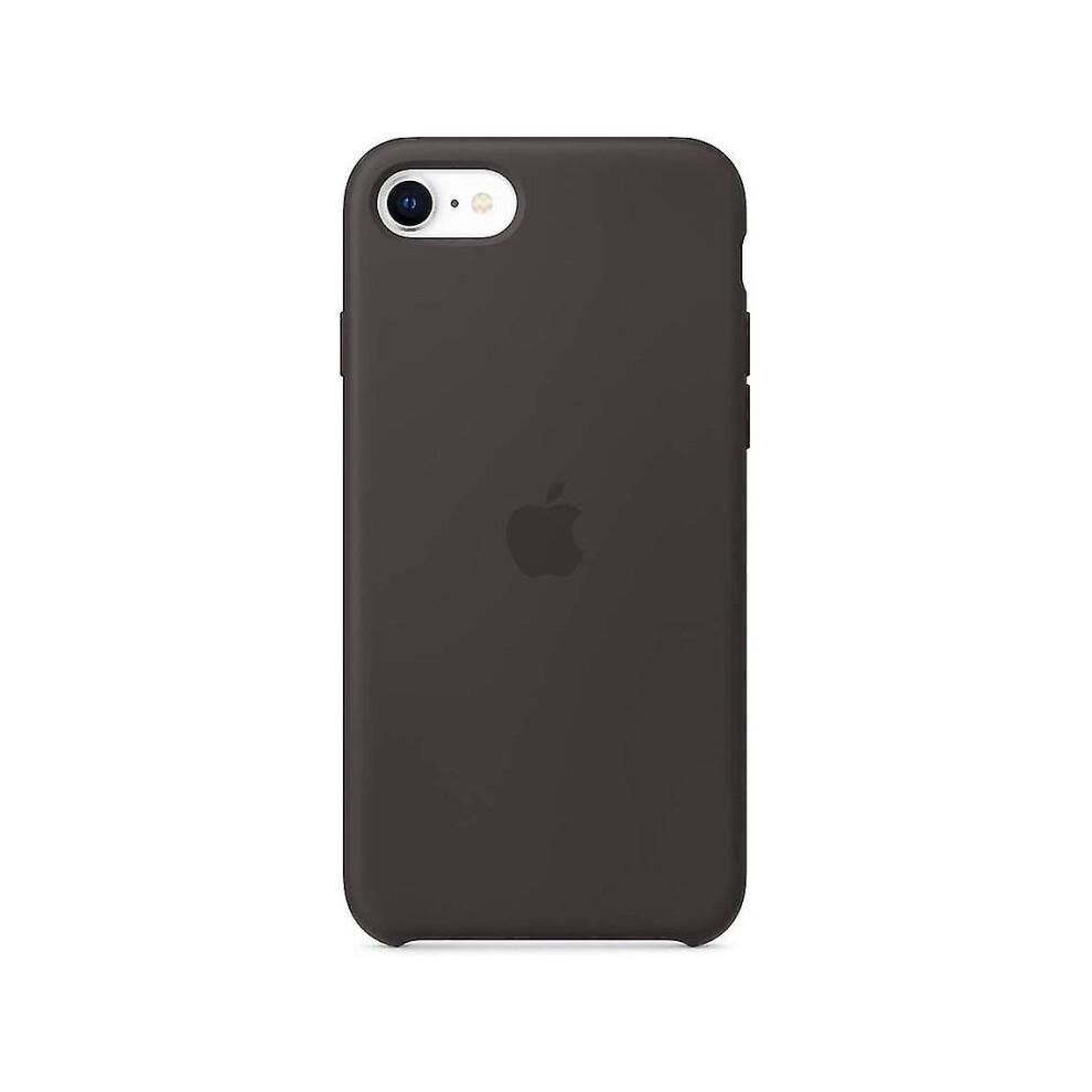 (Black) Silicone Phone Case For Iphone Se