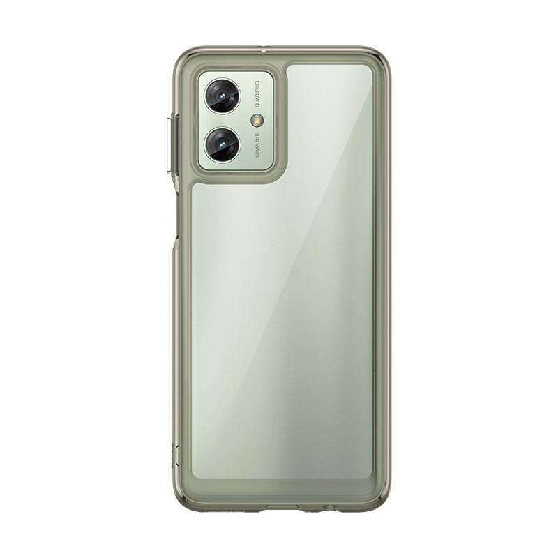 Прозрачный чехол из ПММА для Motorola Moto G84 G54 Power G64 G53 G34 G24 G23 G04 G04S 5G, красочный, с мягкой окантовкой, задняя крышка, твердый чехол