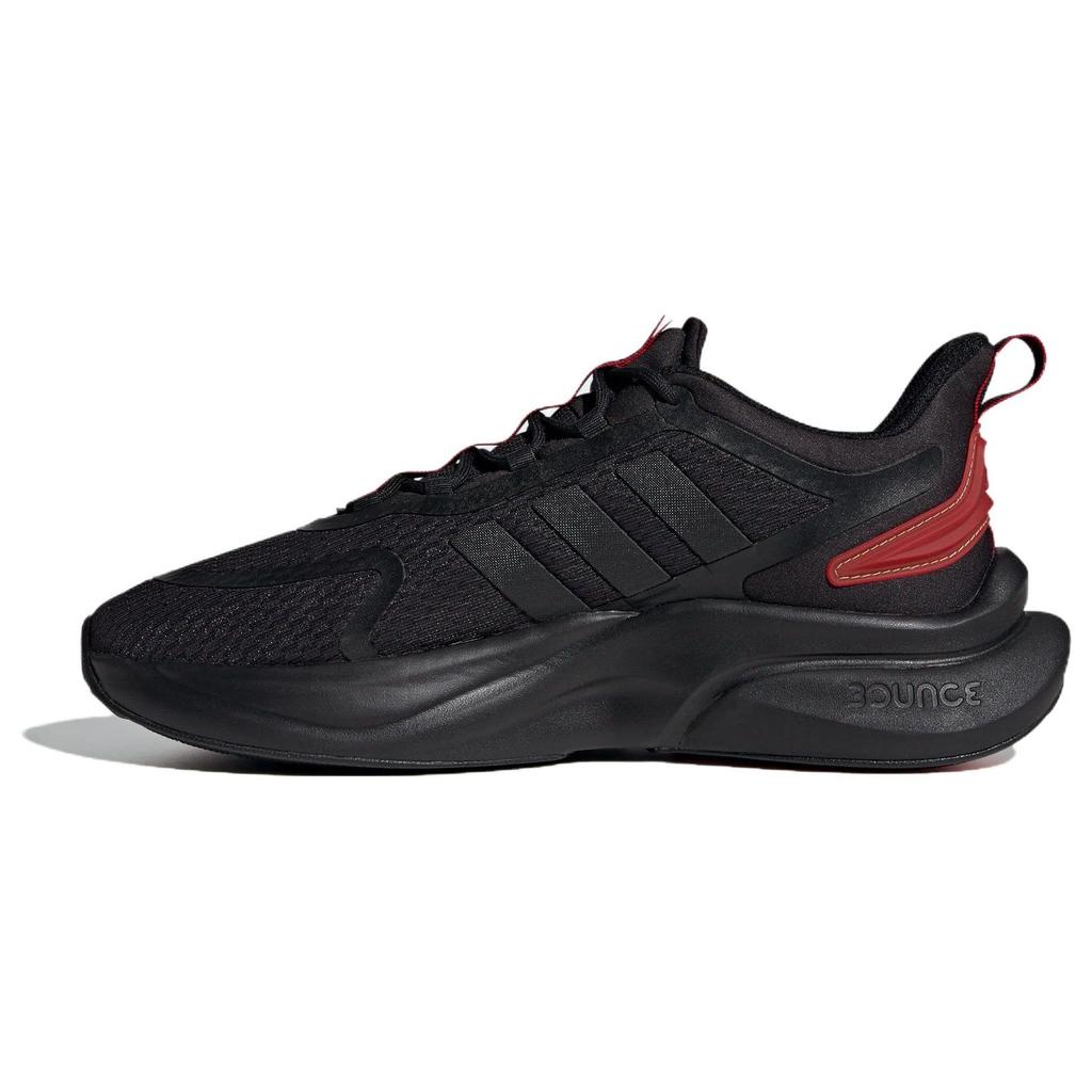Adidas Alphabounce+ Black Red Men Sneakers Core-Black ID8624