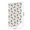 Toucan Wallpaper in white, light gray and gray for the living room and bedroom 50x1000