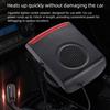 12V Car Defroster Demister Heater Cooling Fan Adhesive Windshield Defogger Car Interior Accessories Angle Adjustable