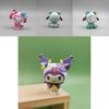 Cute Kuromi My Melody Figure Toy Playset Cake Topper For Diy Accessories