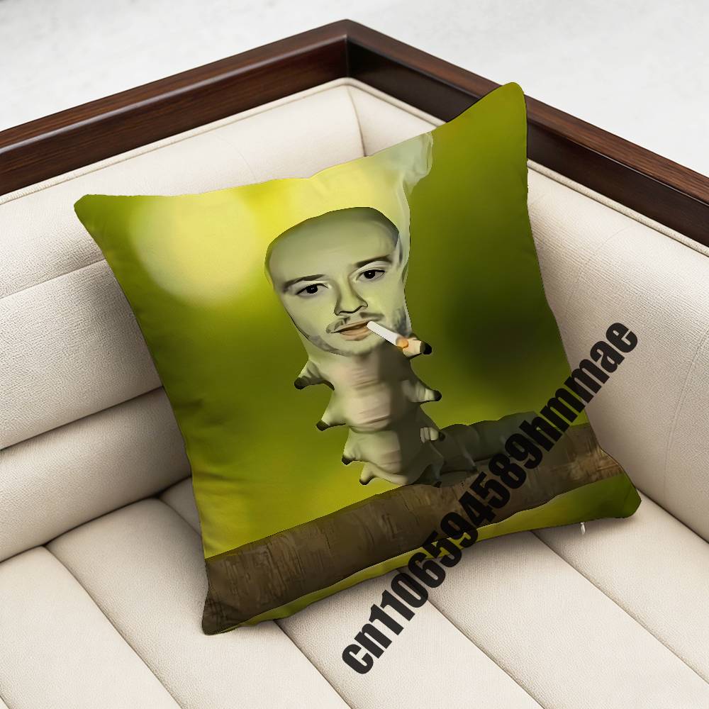 For 45X45Cm 40X40Cm British Actor J-Joseph Quinn Cat Throw Pillow Case Sham Square Car Pillowcase Pad Cushion Cover