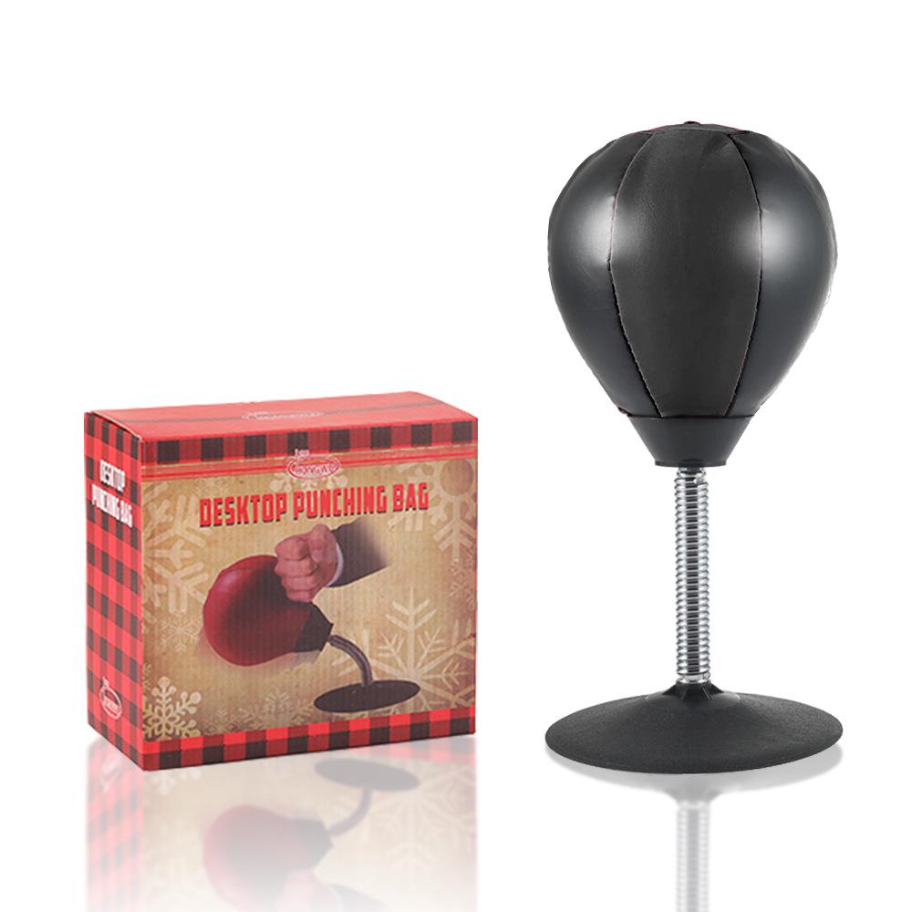 Desktop Boxing Speed Ball: Suction Cup Reaction Ball for Kids & Adults - Home Fitness, Stress Relief & Reaction Training