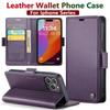 Iphone 16 Pro Max Case Iphone 15 13 14 12 11 Pro Max SE X XR XS 8 7 6 6S Plus Card Holder Wallet Cover With Leather Phone Case