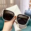 Trendy UV400 Sunglasses for Men Fashion Retro Square Sun Glasses Eyewear Male Women Vintage Myopia Eyewear0-1.0-4.0