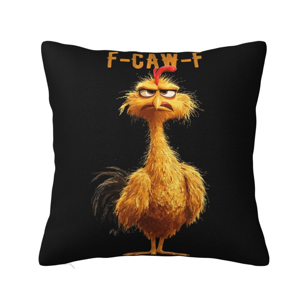 Смешные F-Caw-F Куриные Наволочки FCAWF Наволочка для Подушки Чехлы на Подушки Декор для Гостиной На Молнии Разные Размеры