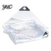 Rainproof Covering Clear Tarp with Grommets, Heavy Duty Covering, Waterproof Outdoor Protection PVC Tarpaulin for Outdoor, Patio Enclosure,