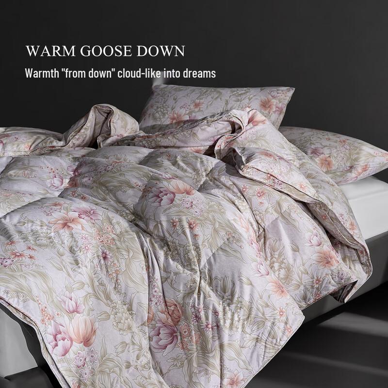 Mercury Home Textiles 95% White Goose Down Duvet