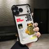 Чехол для телефона Frog B-Bads B-Bunnys для Xiaomi Redmi Note 15 14 13 12 14C 13C 12C 10C Pro Plus 4G 5G, противоударный, прозрачный