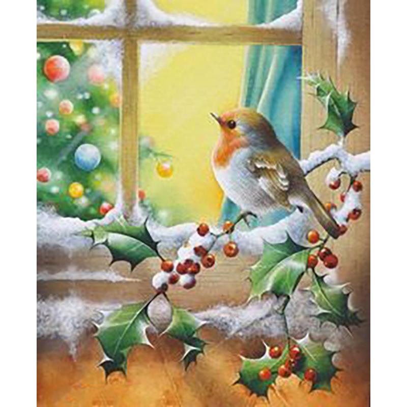 DIY 5D Diamond Painting Full Round Drill Mosaic Kit Birds Diamond Embroidery Cross Stitch Animal Needlework Wall Art Home Decor