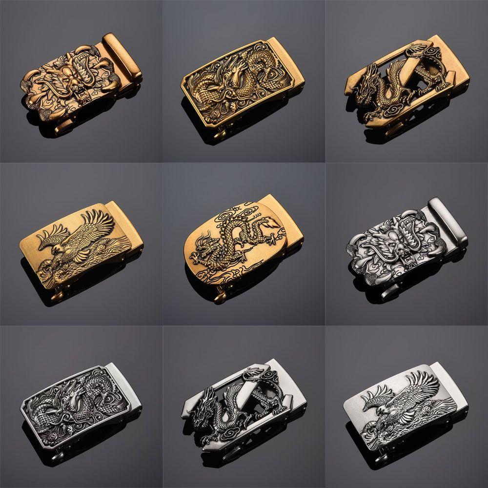 Metal Belt Replacement Buckle Retro Men's Belt Head Gift Jeans Accessories