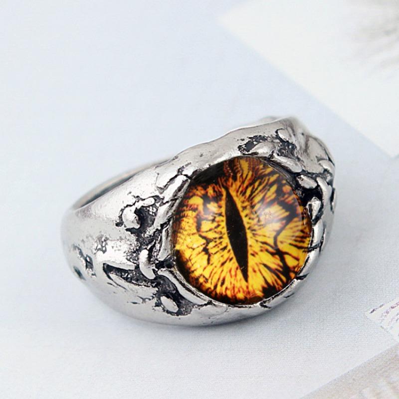 Wang Solon Eye Opening Fashion Jewelry Men's Compound Ring