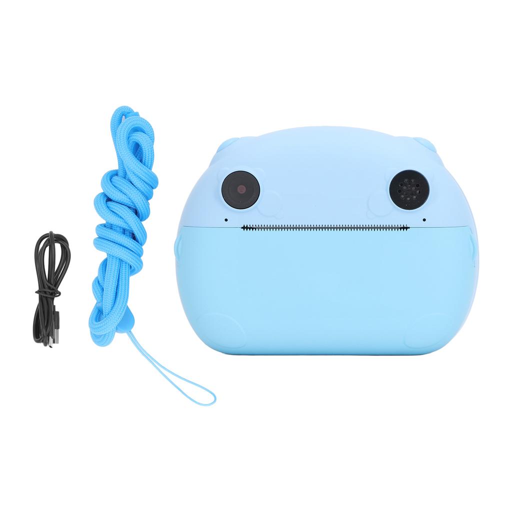 Instant Print Camera for Kids 24MP 1080P Dual Lens Multi Zoom Digital Camera with 2.4 Inch IPS HD