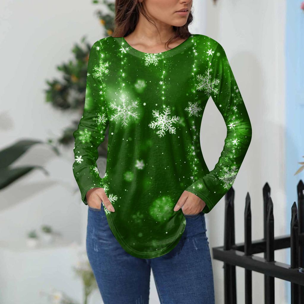 Футболки женские осенние повседневные рубашки с длинным рукавом толстовка винтажный графический принт топ пуловер ко Дню святого Валентина