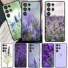 Лавандовый фиолетовый цветок для Samsung Galaxy S22 Ultra S21 S20 FE S8 S9 S10 Note 10 Plus Note 20 Ultra чехол для телефона