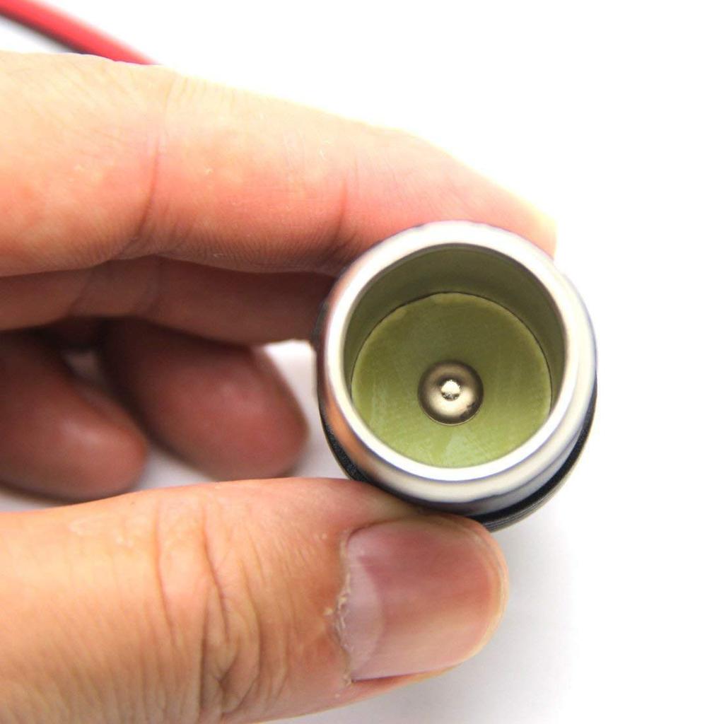 Автомобильное зарядное устройство YFFSFDC, Клемма штекера питания, Кабель гнезда прикуривателя, /24В, Упаковка из 4 штук