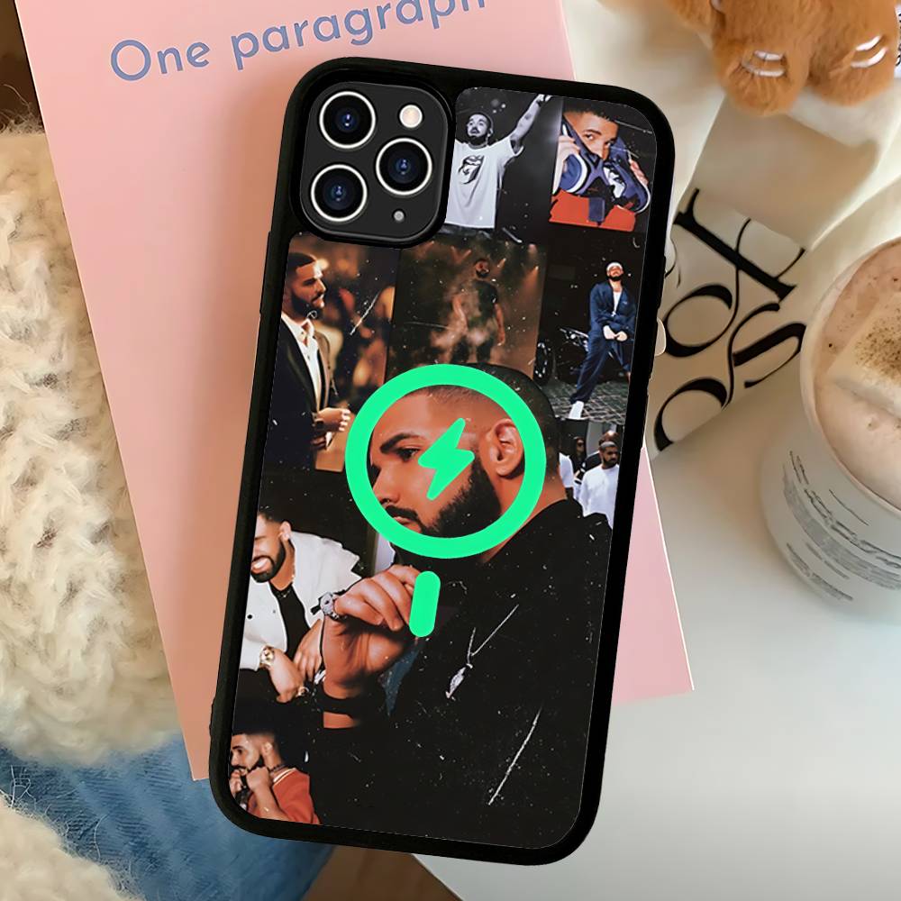 Чехол для телефона с магнитом для певца-рэпера D-Drake Для IPhone 16 15 14 13 12 11 17 Pro Max Plus Крышка для беспроводной зарядки