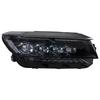 Compatible with 2019 Volkswagen Passat Headlight Assembly: LED Daytime Running Light with Crystal Lens and Dynamic Turn Signal.