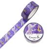 Kimonobi Zen Sui Unkaku Washi Masking Tape 15mm x 7m Gold Foil Gradient Japanese Pattern Decorative Adhesive Tape for DIY Crafts Scrapbooking GR-3061