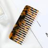 Cellulose Acetate Hair Comb Wide Teeth Anti-static Scalp Massage Pocket Comb Marbling Men Women Wet