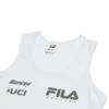 Fila Велосипедная мода Повседневный Универсальный Топ без рукавов Женские топы Белый A11W528112FWT