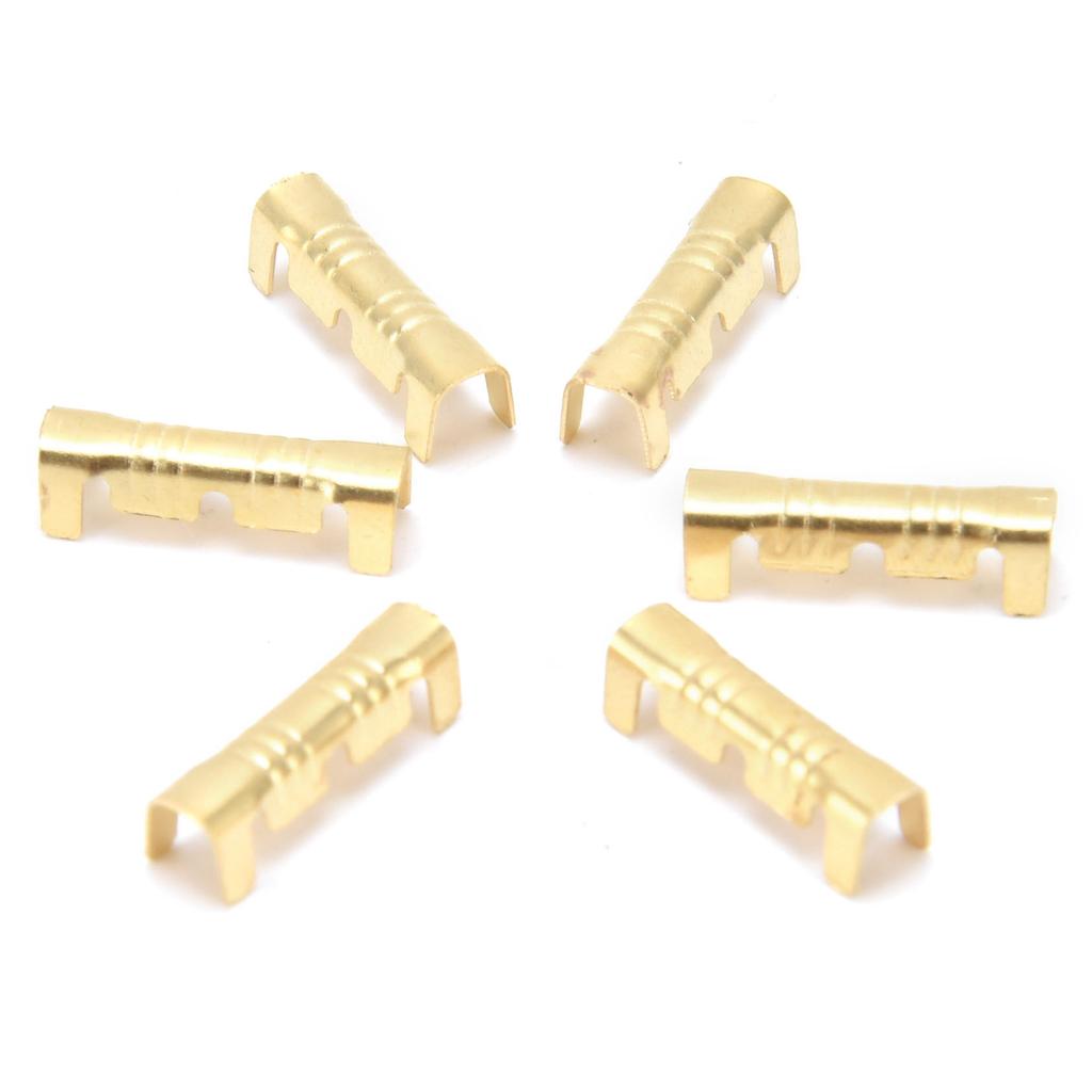 100 шт. U-образная клемма для проводки, латунный золотой стыковочный разъем, клеммы для быстрой проводки