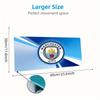 Manchester City Print  Cushion Non-slip Laptop Tablet Big Mousepad XXL Mat Mini PC Playmat With Lock edge